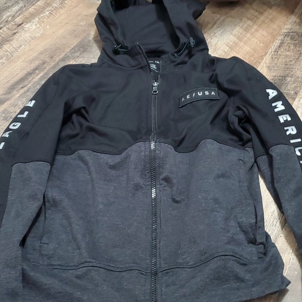Zip front hoodie